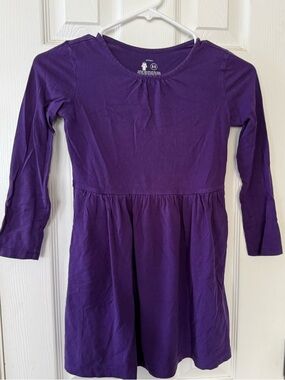 Primary Brand Navy and White Striped and Solid Purple 100% cotton Dresses